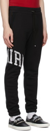 AMIRI Black Logo Varsity Lounge Pants