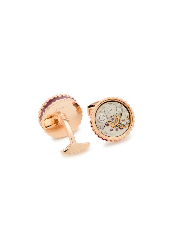 Photo: Tateossian Skeleton Cufflinks - Gold - One Size