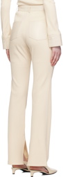 Nanushka Off-White Mykas Trousers