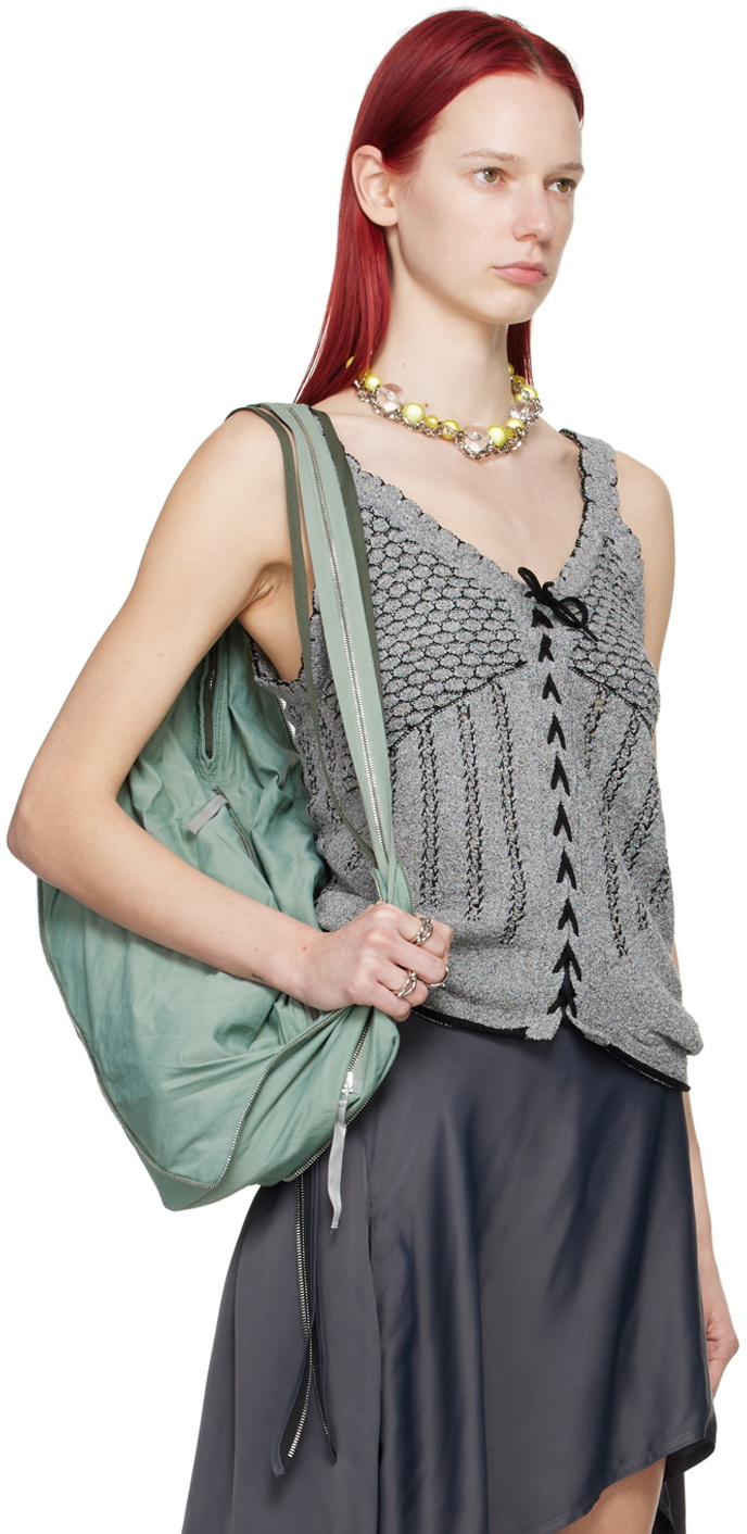 Kiko Kostadinov Gray Urd Tank Top Kiko Kostadinov