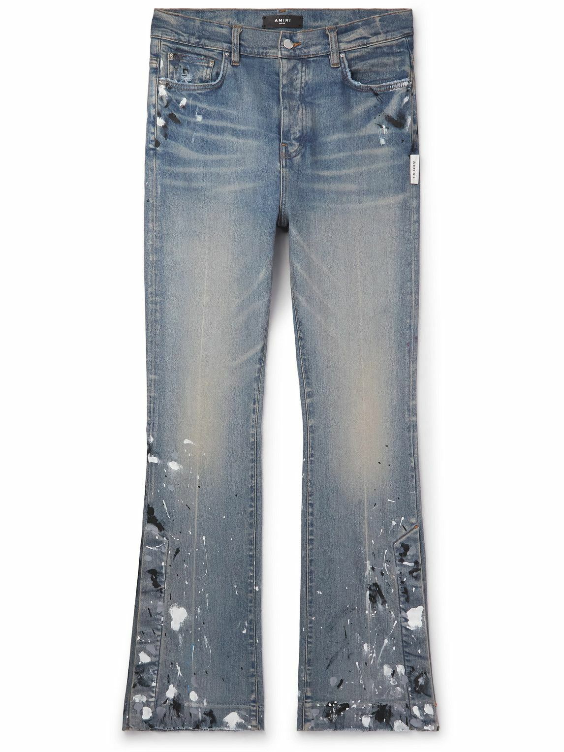 Amiri Baggy Wide-leg Jeans in Blue for Men