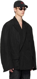 Balenciaga Black Packable Blazer