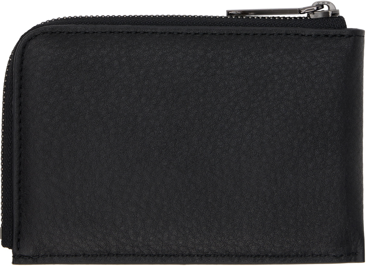 YOHJI YAMAMOTO Black Signature Short Wallet