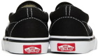 Vans Baby Black Classic Slip-On Sneakers