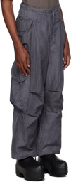 Entire Studios Blue Gocar Cargo Pants