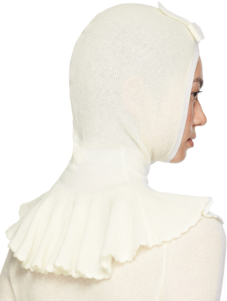 SHUSHU/TONG White Cape Balaclava