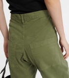 Nili Lotan Shon tapered cotton twill pants