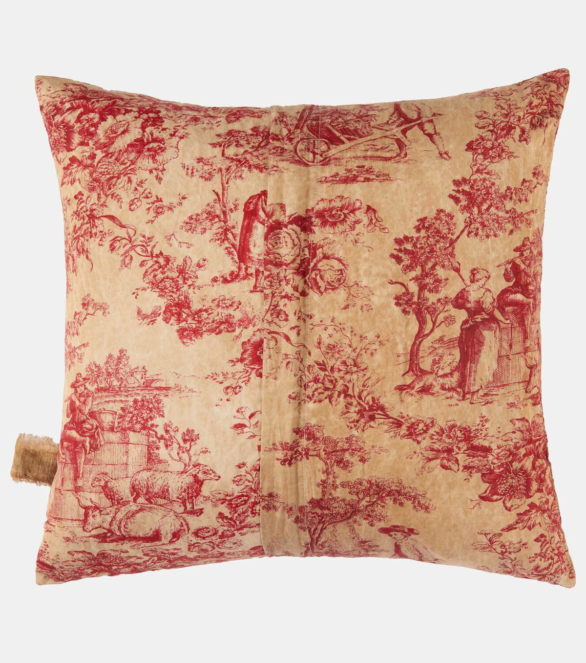The House of Lyria Argia cotton jacquard cushion