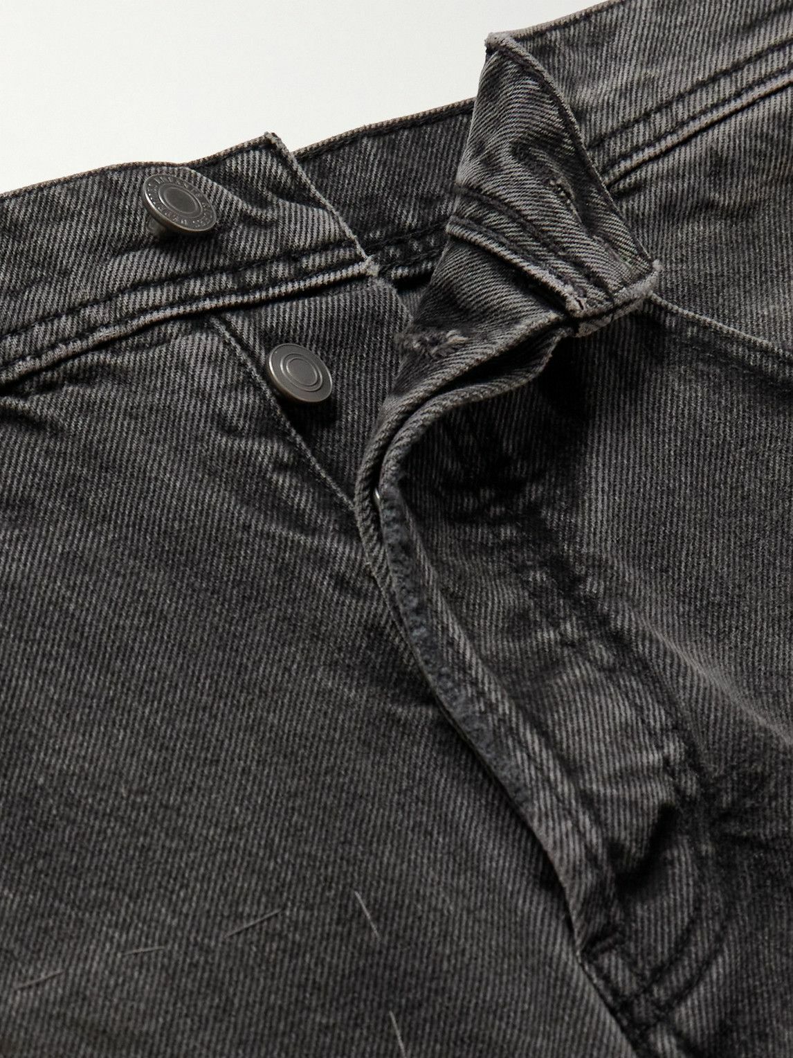Enfants Riches Déprimés - Straight-Leg Distressed Jeans - Black