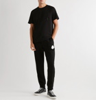 Moncler - Logo-Print Cotton-Jersey T-Shirt - Black