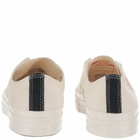 Comme des Garçons Play Comme Des Garçons X Converse Canvas Sneakers