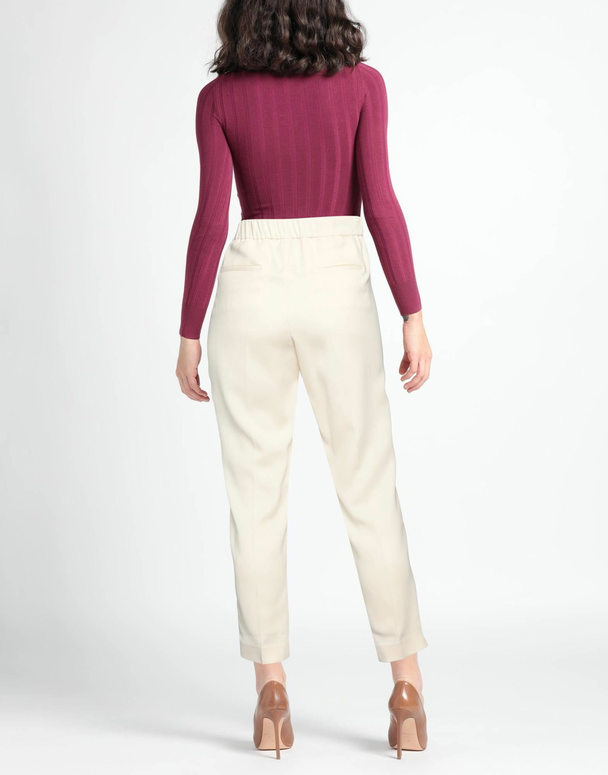 Peserico Womens Pants Ivory