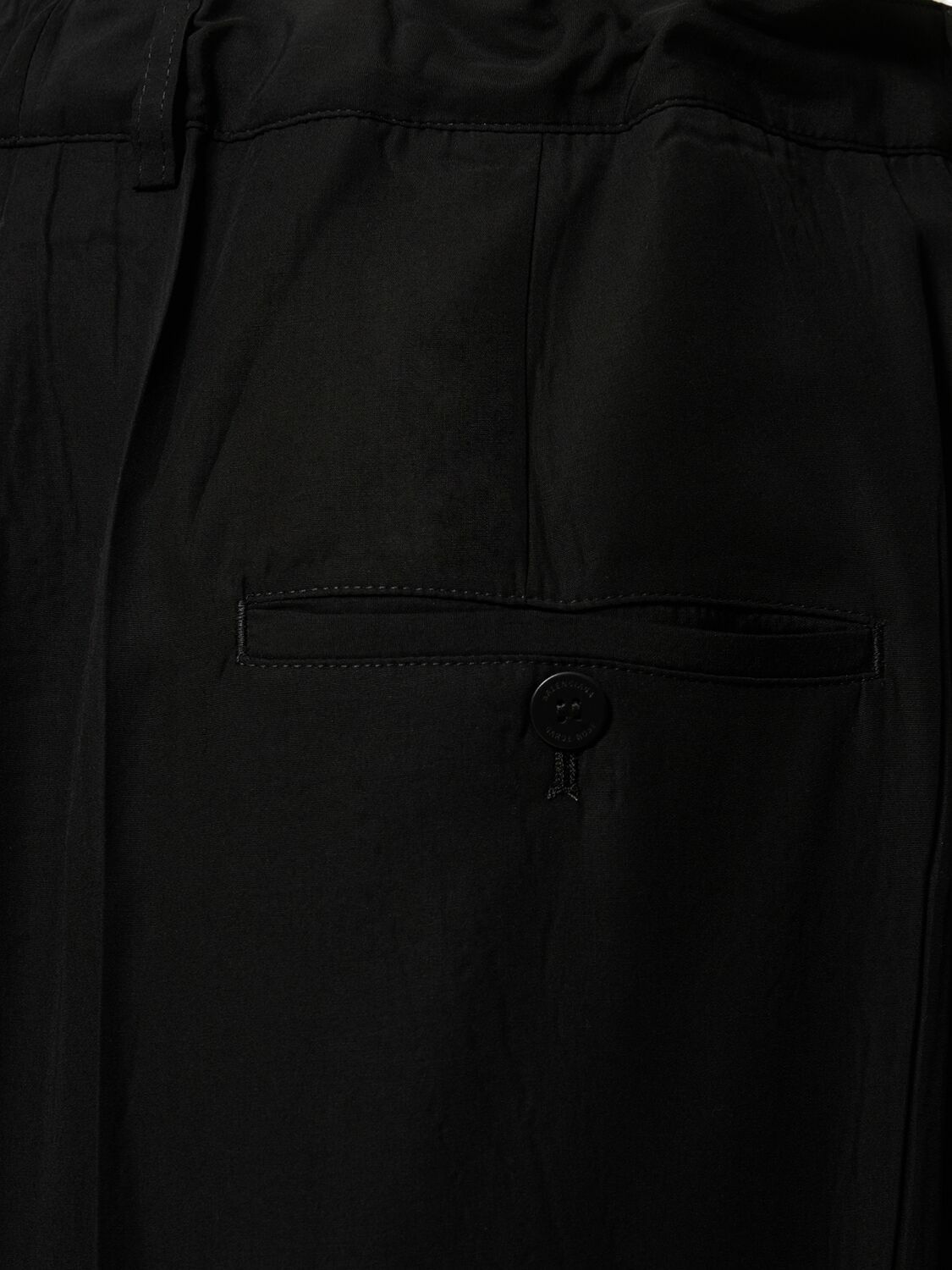 BALENCIAGA Tailored Fluid Poplin Pants Balenciaga