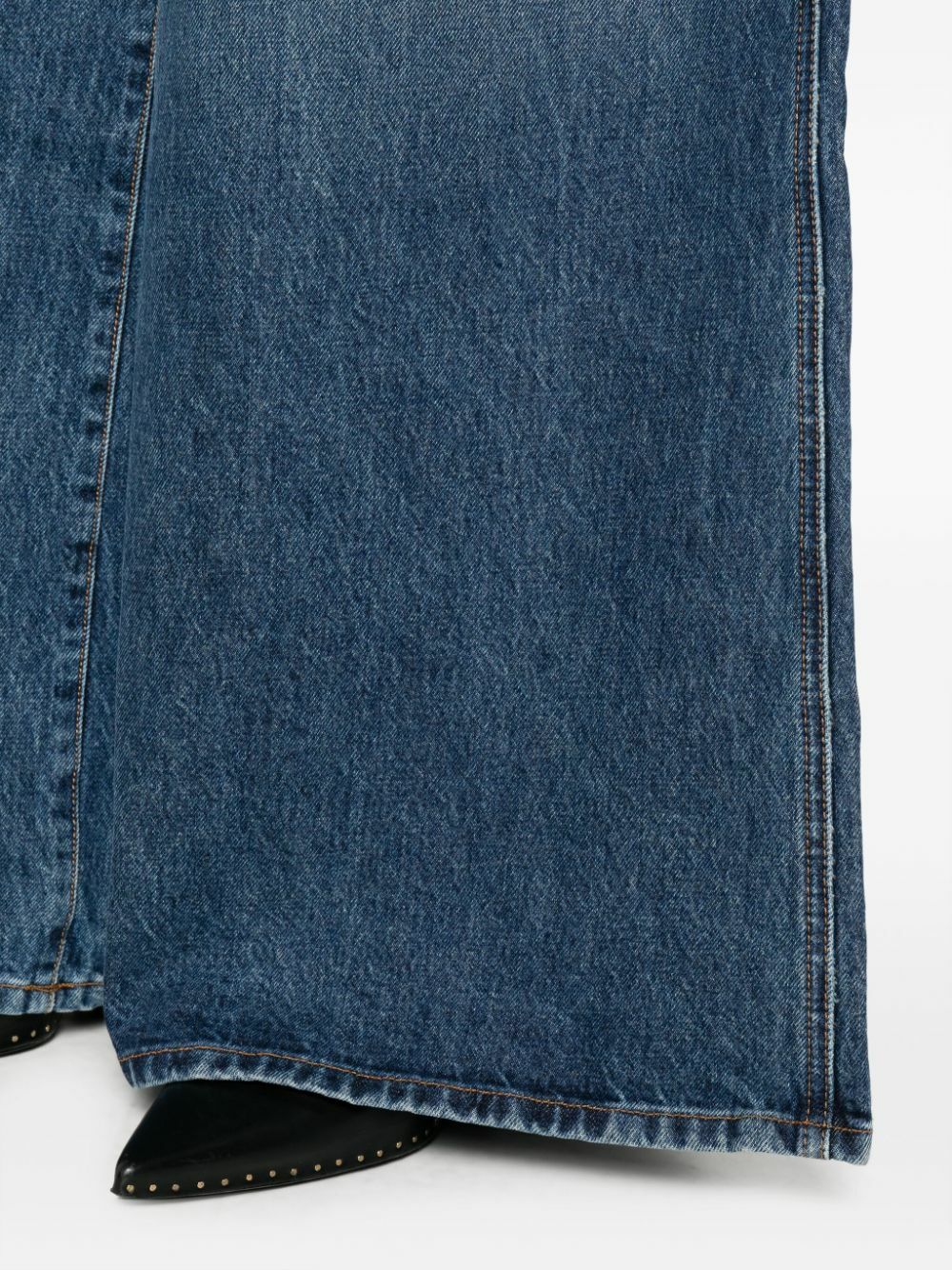 【送料&関税込】Khaite the Jacob Jeans KHAITE The Jacob low-rise wide-leg Jeans | Black | FARFETCH
