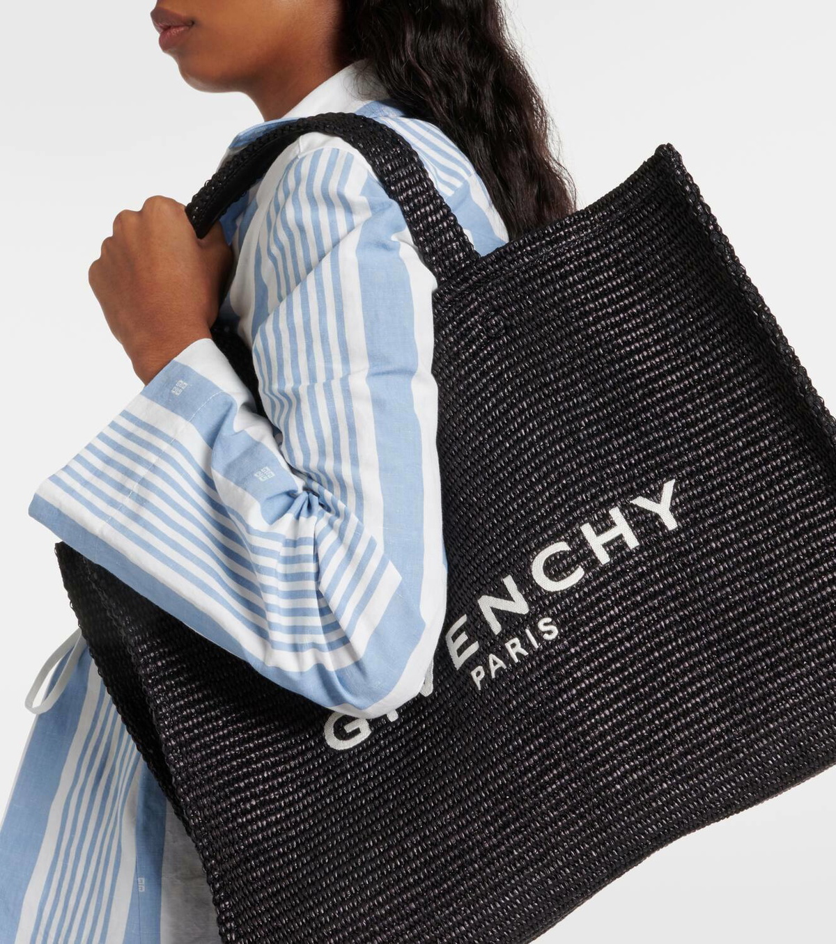 GIVENCHY ジバンシィ G-Tote ラフィア ミディアム トートバッグ Givenchy G-Tote Medium raffia tote bag Givenchy