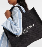 Givenchy G-Tote Medium raffia tote bag