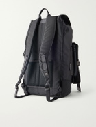 Master-Piece - Leather and Suede-Trimmed CORDURA® Backpack