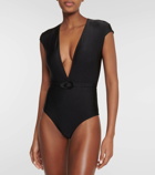 Adriana Degreas Belted swimsuit