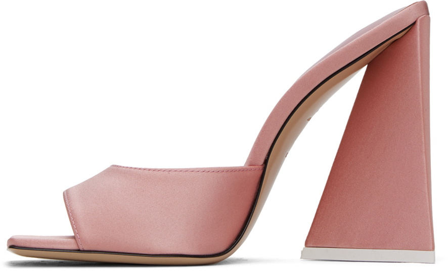 The Attico Pink Devon Mules The Attico