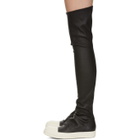 Rick Owens Black Stocking Sneaker Boots