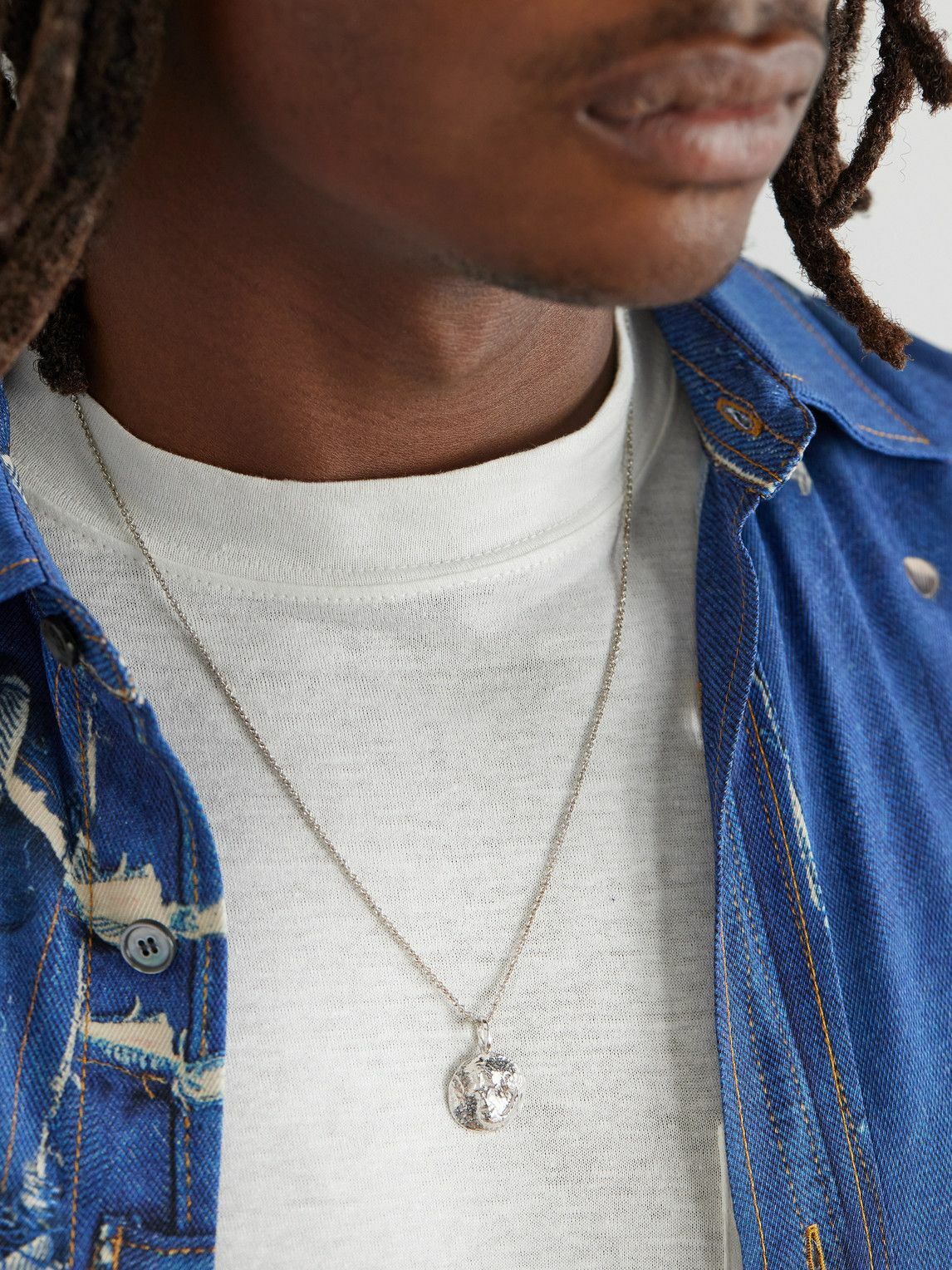 Elhanati - Star Sign Virgo White Gold Pendant Necklace