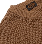TOD'S - Ribbed Cotton Sweater - Neutrals