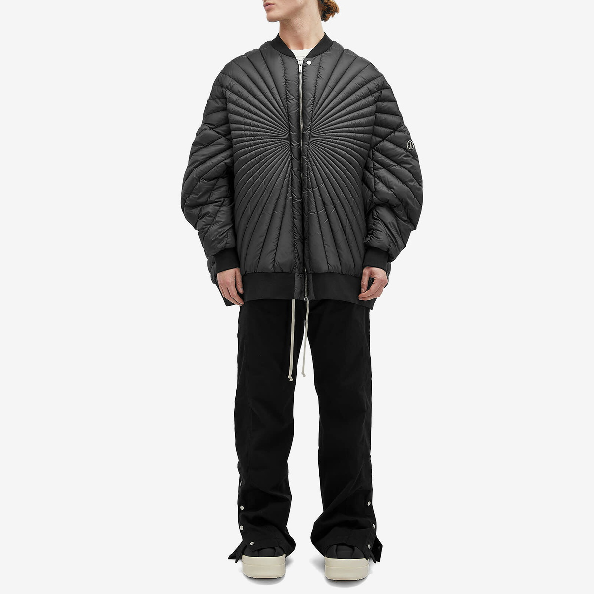 Rick Owens Men's x Moncler Radiance Peter Jacket in Black