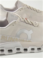 ON - Cloudmonster 2 Rubber-Trimmed Mesh Running Sneakers - Gray