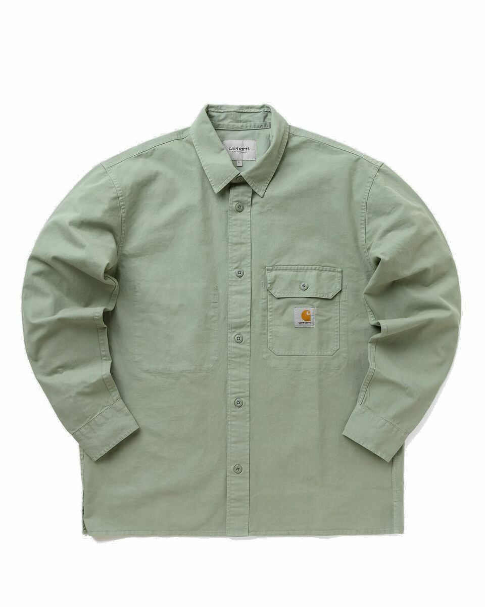 Photo: Carhartt Wip Reno Shirt Jacket Green - Mens - Longsleeves