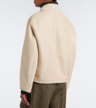 Yves Salomon Reversible shearling-trimmed leather jacket