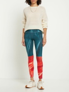 JW ANDERSON - Printed Jersey Two-tone Leggings