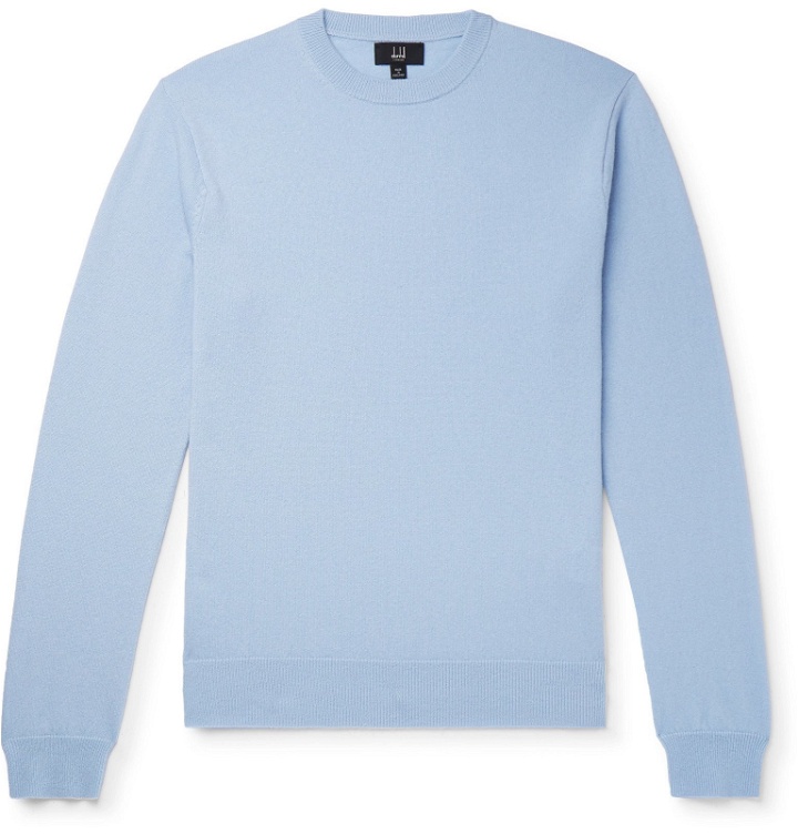 Photo: Dunhill - Cashmere Sweater - Blue