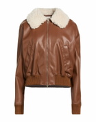 Semicouture Womens Jacket Light brown