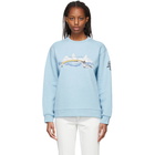 Stella McCartney Blue Rainbow Dolphin Sweatshirt