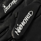 Neighborhood Men's x Lordz of Brooklyn Leather Gloves in Black