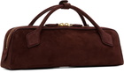 ALAÏA Burgundy 'Le Teckel' Bag