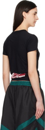 VAQUERA Black Bumper Sticker T-shirt