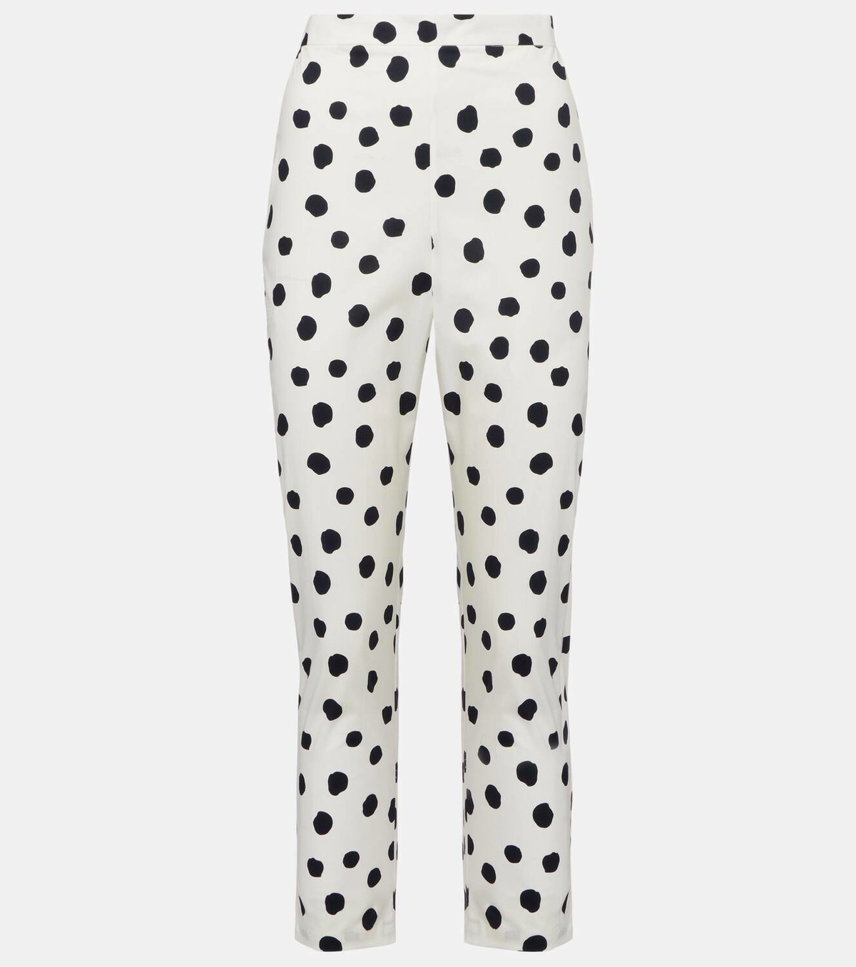 Adriana Degreas Cotton-blend capri pants