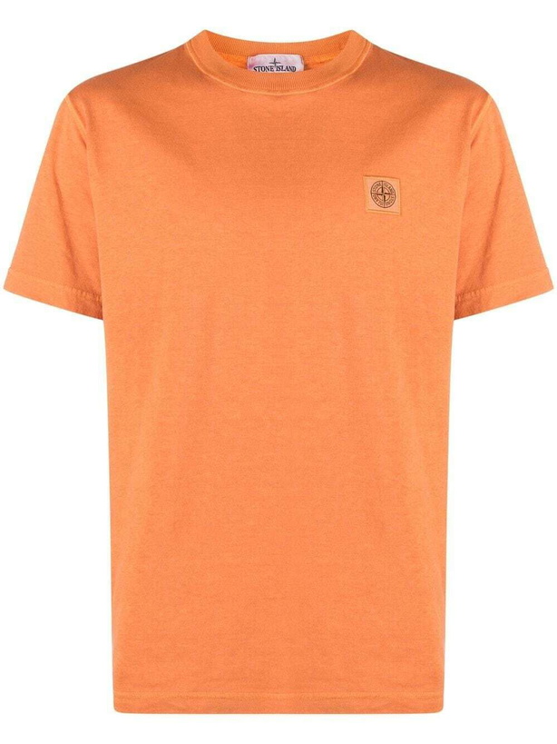 Photo: STONE ISLAND - T-shirt With Logo