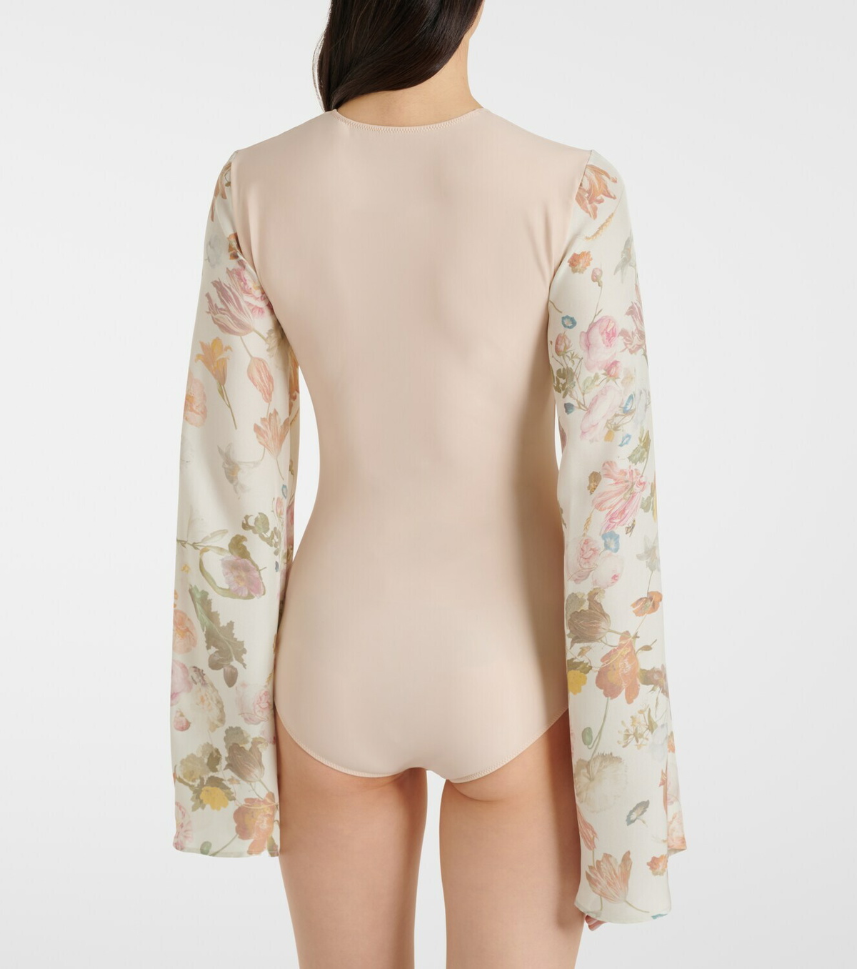 Maison Margiela Floral bodysuit