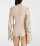 Maison Margiela Floral bodysuit