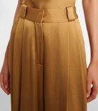 Blazé Milano Husi satin palazzo pants