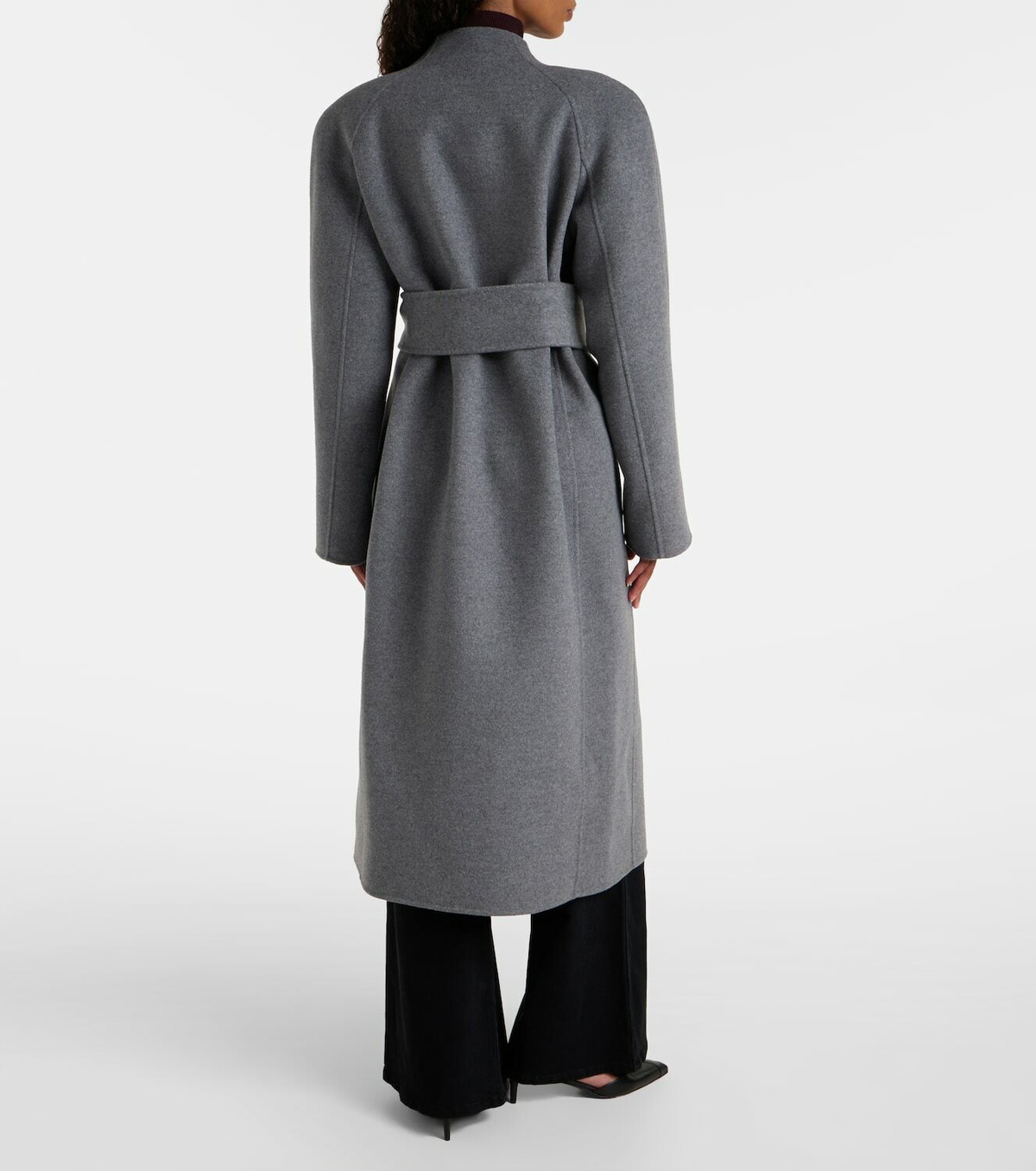 Khaite Deena wool wrap coat