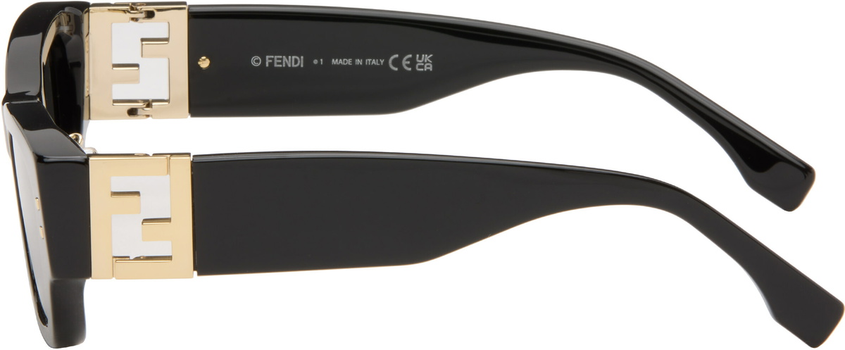 Fendi Black 'Fendi FFold' Sunglasses