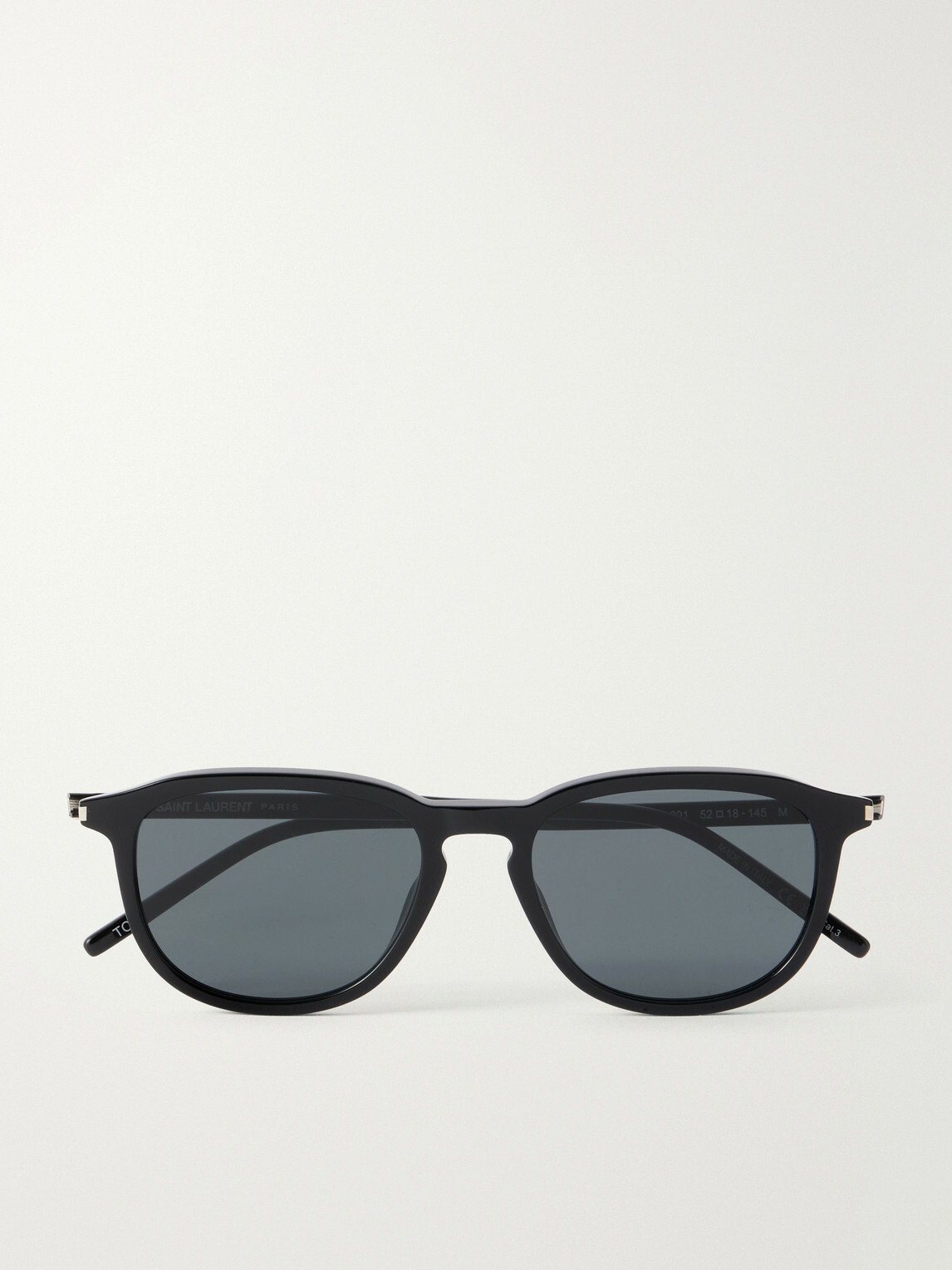 SAINT LAURENT - SL 939 Round-Frame Recycled Acetate Sunglasses - Black
