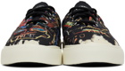 Converse Black Jean-Michel Basquiat Edition Skidgrip Sneakers