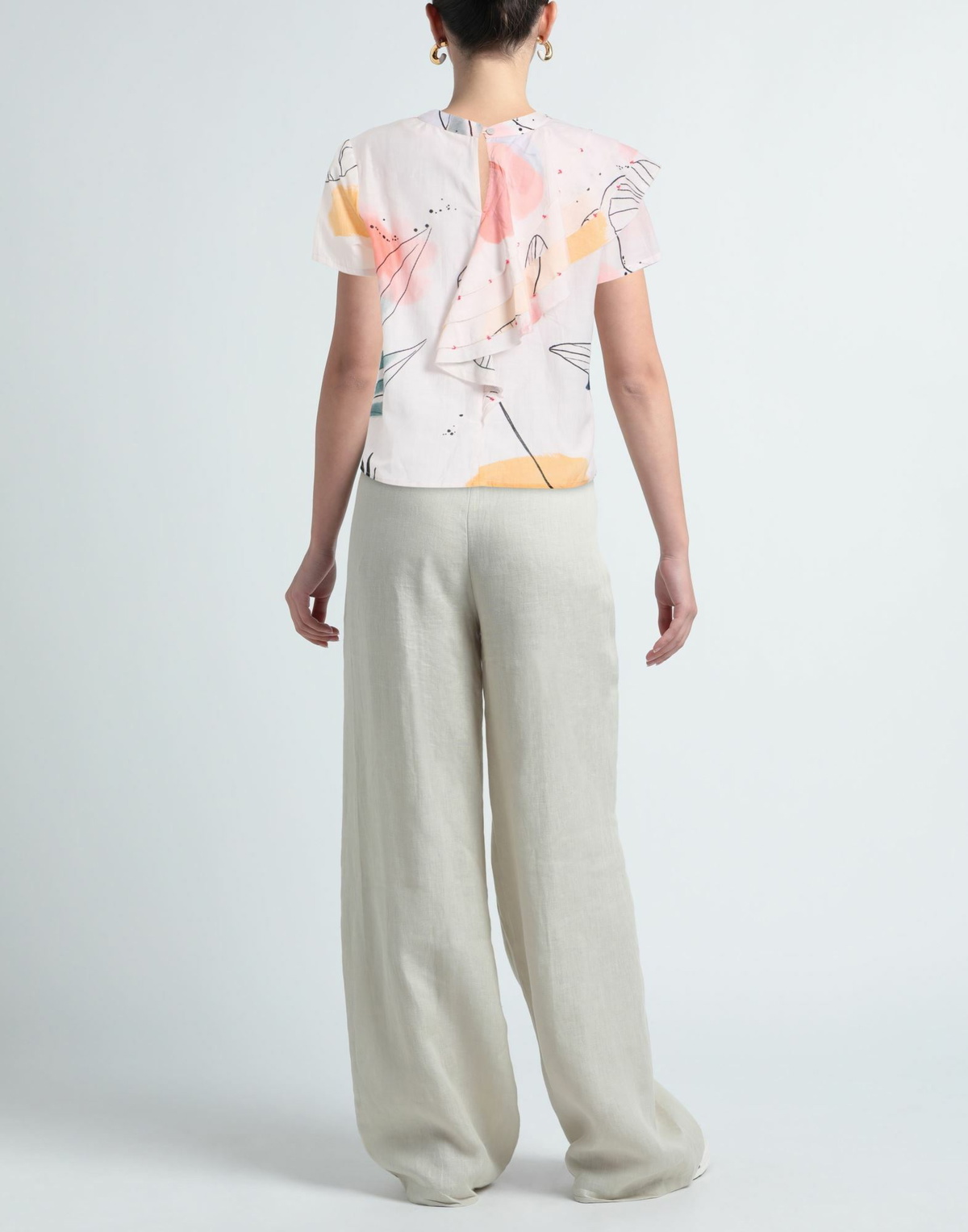 Alessia Santi Womens Top Light in Pink