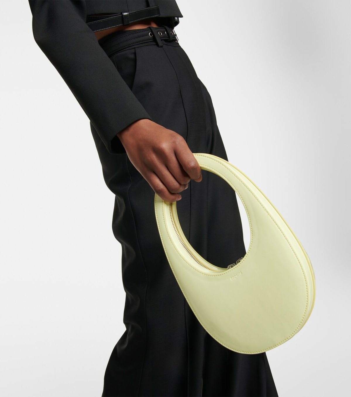 トートバッグ Coperni Swipe Purse - Coperni - Leather - Beige Coperni Swipe Tote Bag | Black | FARFETCH