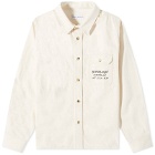 JW Anderson Men's Rembrandt Print Overshirt in Off White