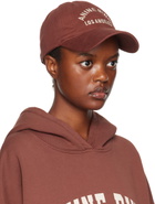 ANINE BING Red Jeremy LA Baseball Cap